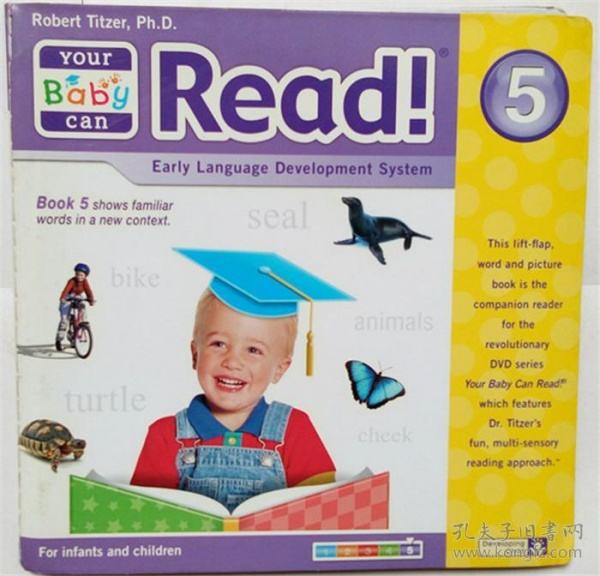 你的宝宝也能读Your Baby Can Read 共五集 送图片卡