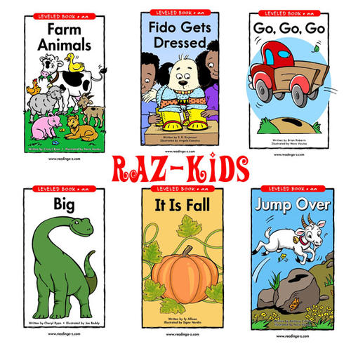 Reading-A-Z英语分级阅读适合5-16岁-读本-音频MP3-点读版PDF-可点读版