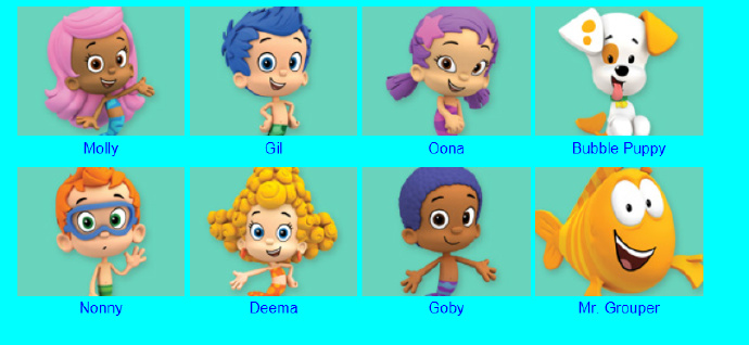 泡泡孔雀鱼bubble Guppies 四季全英文版中文版百度网盘免费下载 咿呀启蒙