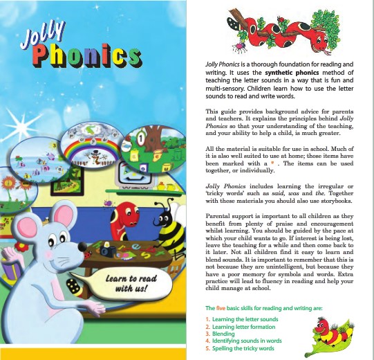 JOLLY FINGER PHONICS4-12岁 自然拼读 趣味性强 适合精读