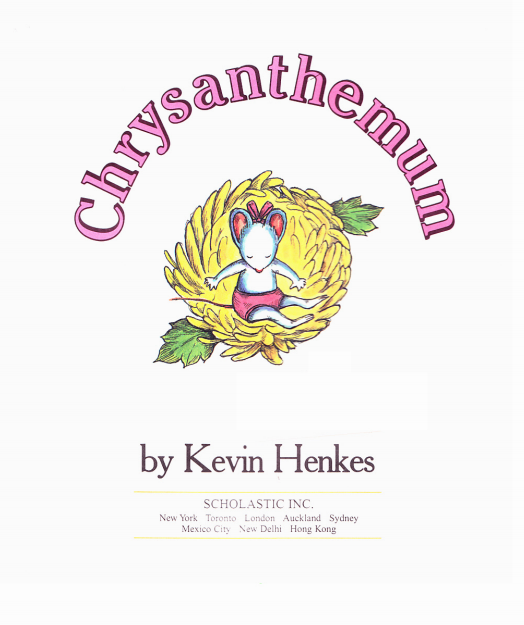 Chrysanthemun 我的名字是chrysanthemum（PDF文档+MP3+视频）