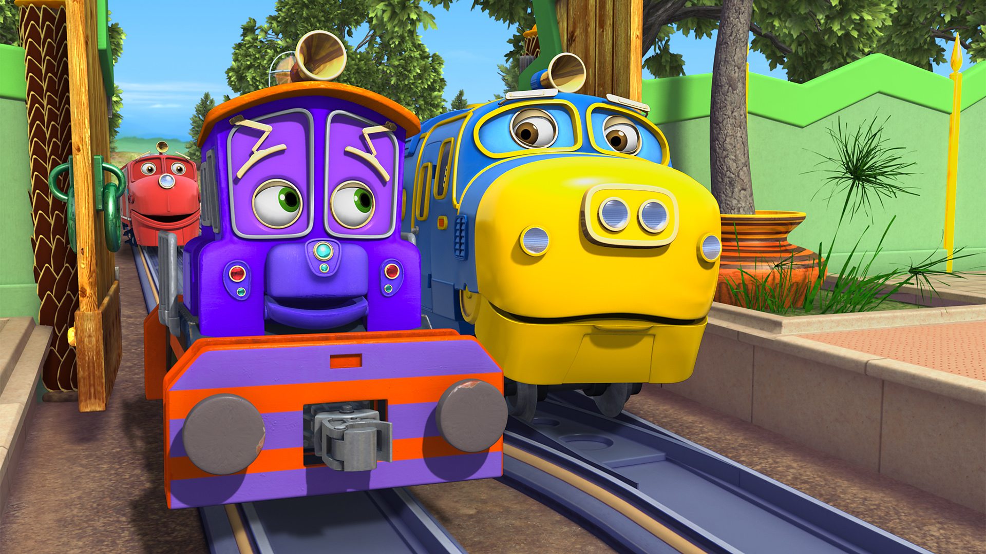bbc原版英语动画片 chuggington（火车宝宝 ）2