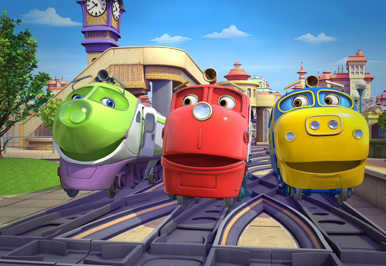 bbc原版英语动画片 chuggington（火车宝宝 ）3