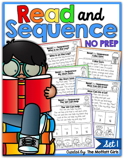 read and sequence幼儿启蒙阅读排序练习