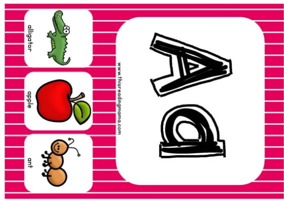 英语自然拼读卡片phonics cards全套词根英语启蒙闪卡