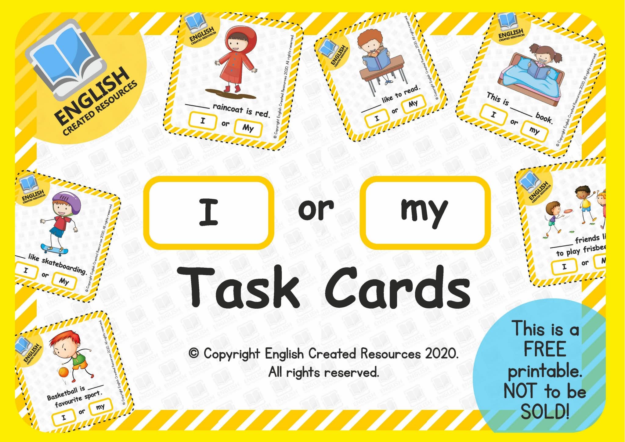I-or-My-Task-Cards