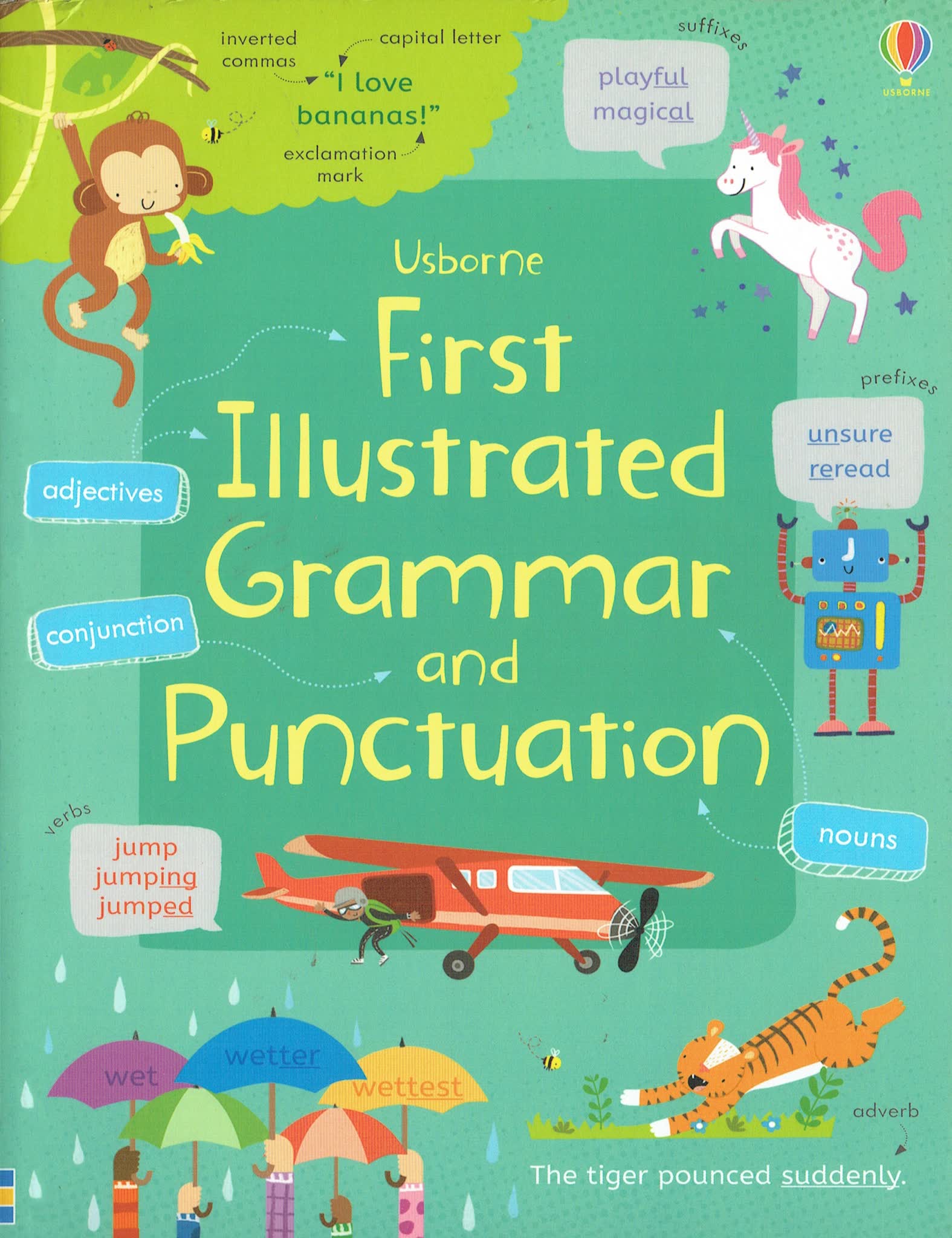 《Illustrated-Grammar-and-punctuation》宝宝第一本图解语法书PDF