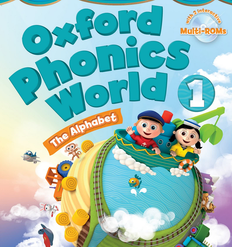 《牛津拼读世界Oxford-Phonics-World》1-5册音频视频PDF