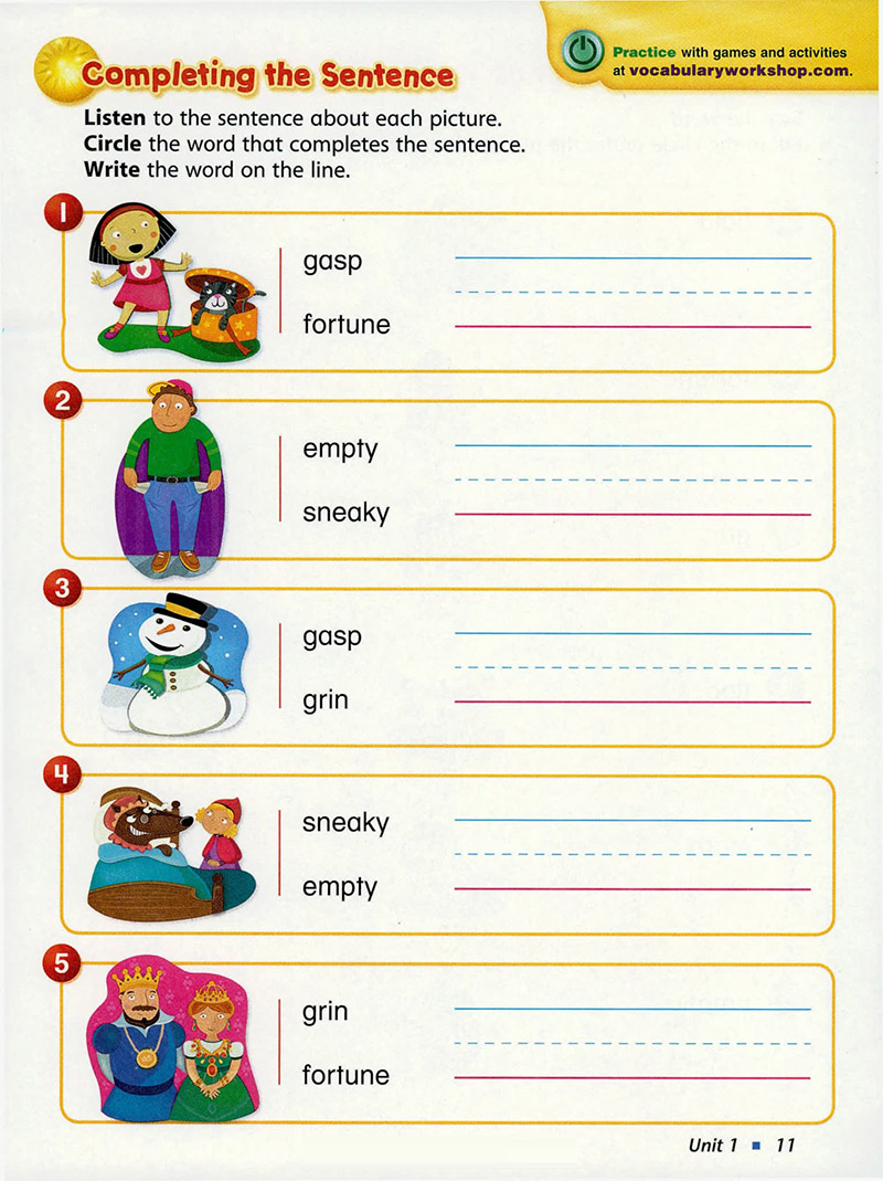 《Vocabulary Workshop G1-5+A-H全13册》英语教材带答案