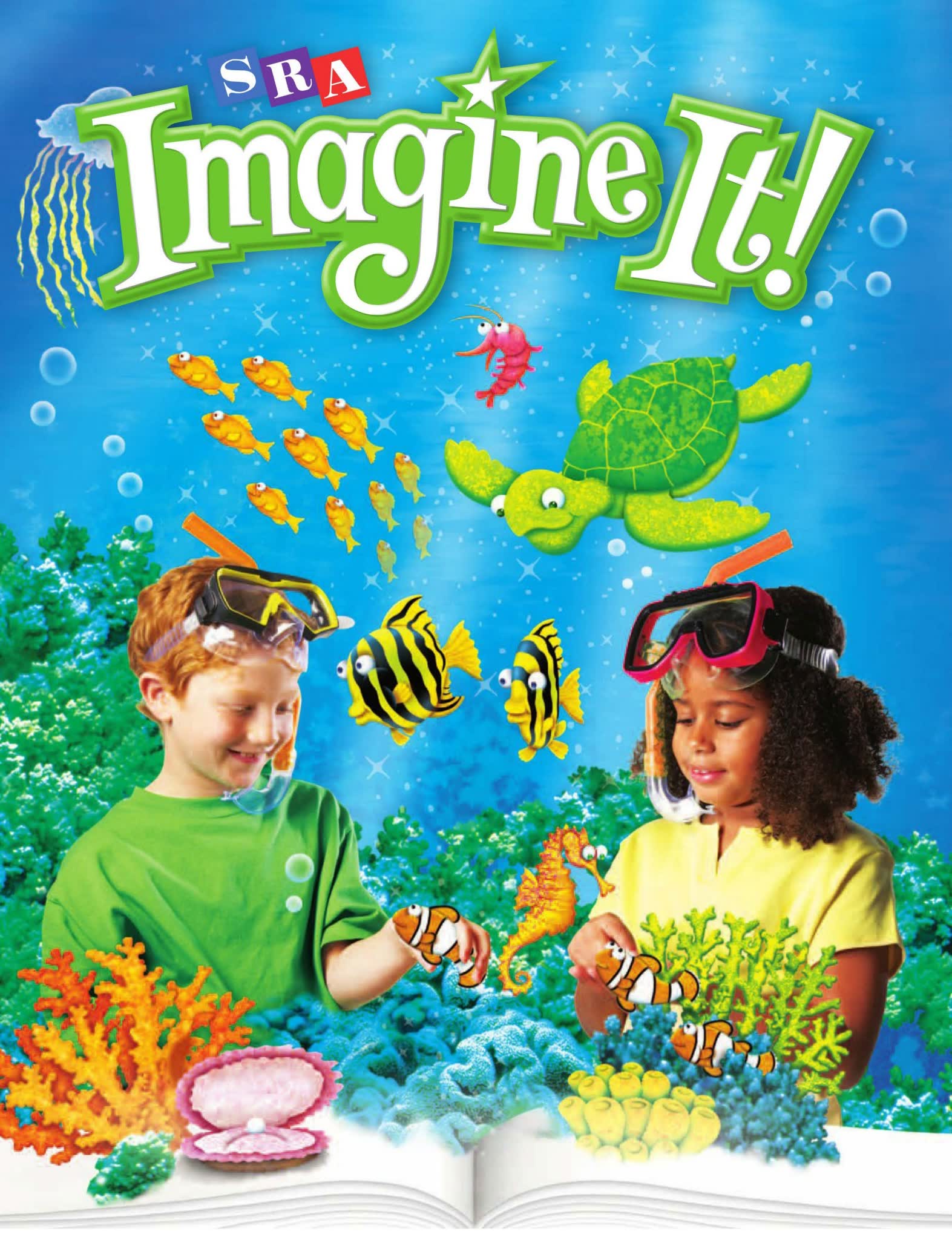 美国加州德州阅读通用教材Imagine It(幼儿园、小学1-6年级教材)