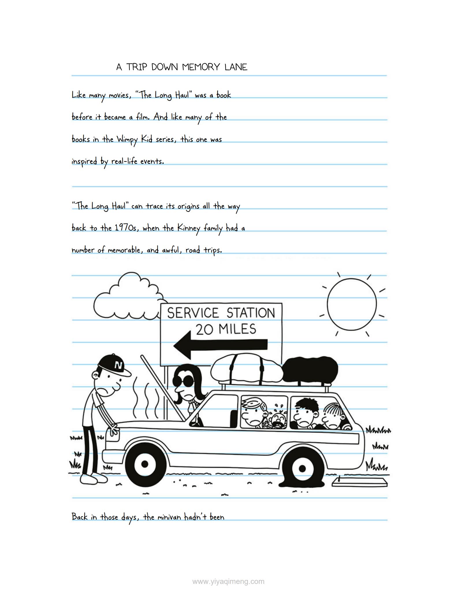 小屁孩日记 Diary of a Wimpy Kid英文版电子书 PDF