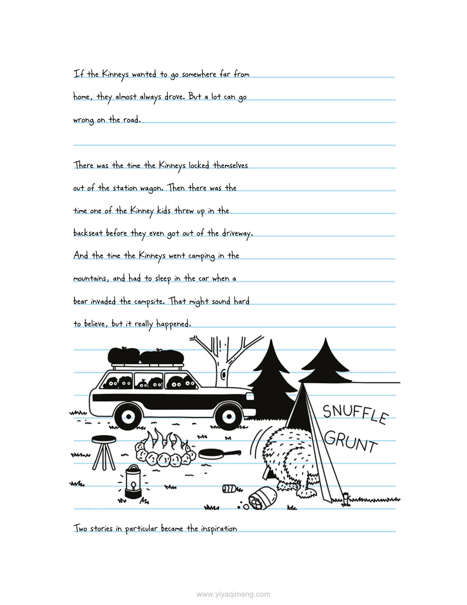 小屁孩日记 Diary of a Wimpy Kid英文版电子书 PDF
