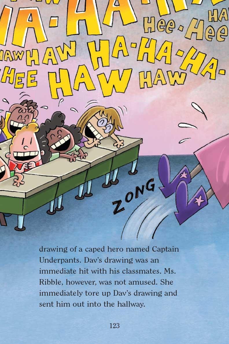 Captain Underpants 内裤超人儿童英文阅读桥梁书1-12册