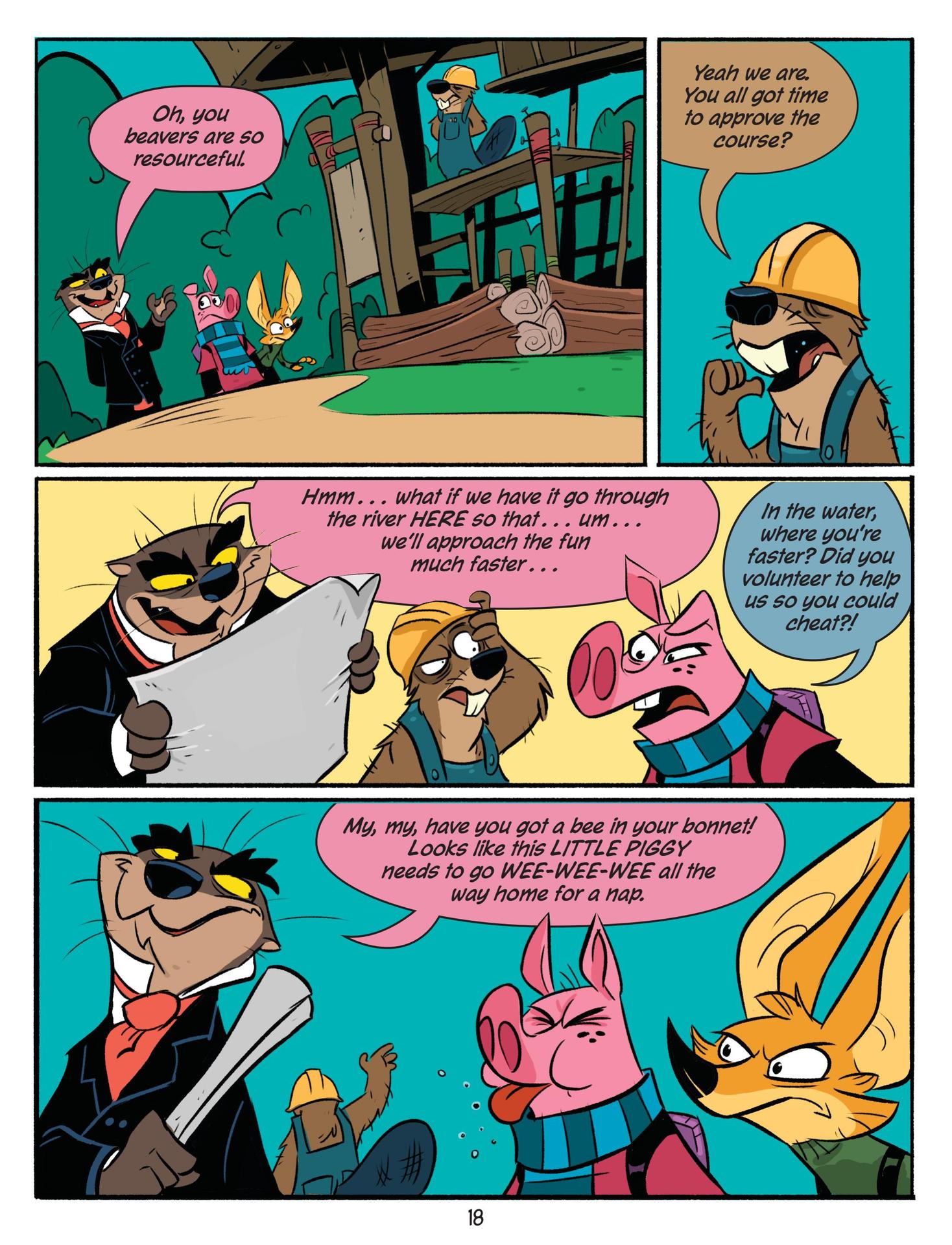 Zoo Patrol Squad Series 1-4册动物巡逻队系列儿童全彩英文漫画
