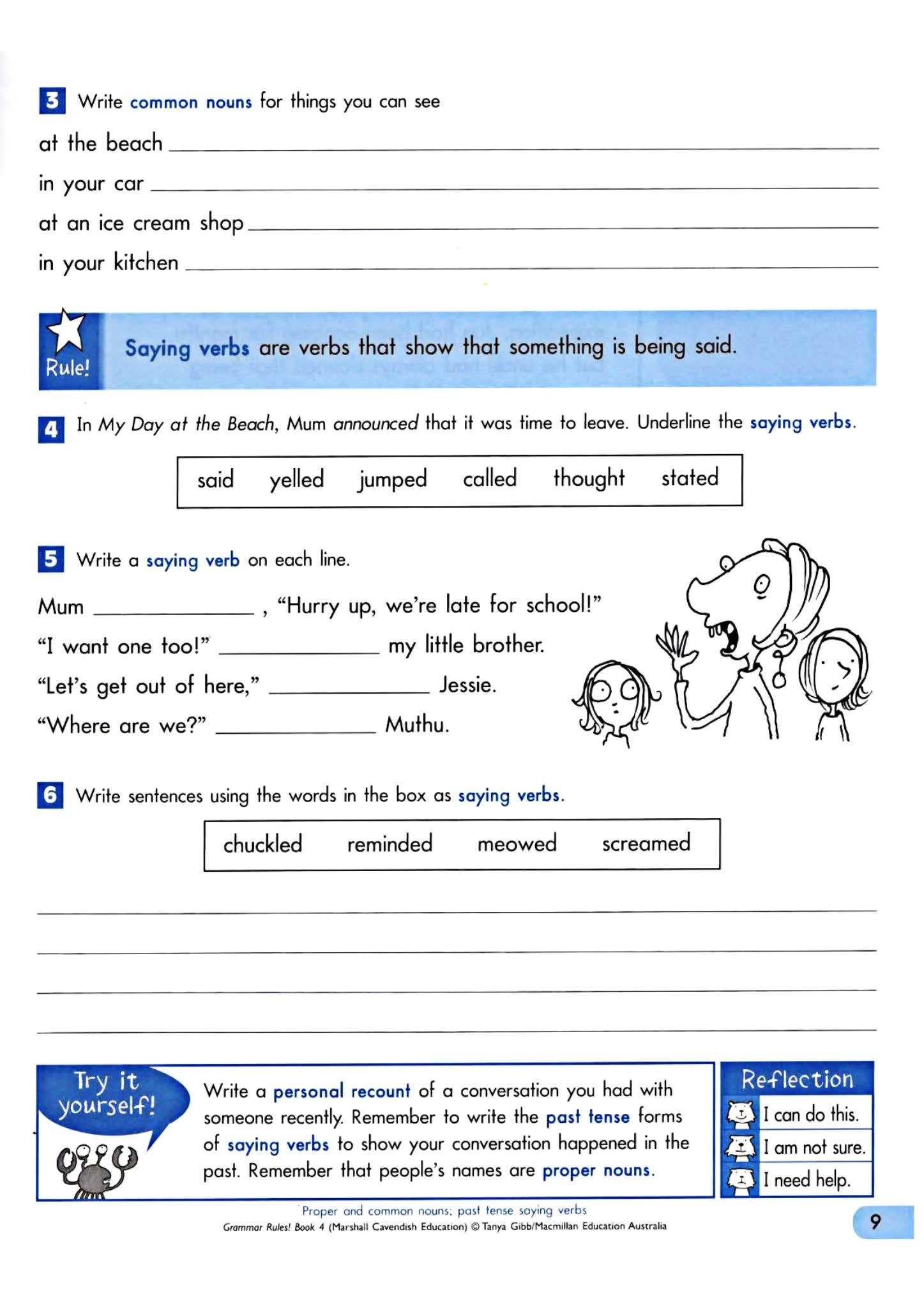 澳洲漫画语法练习册Grammar Rules