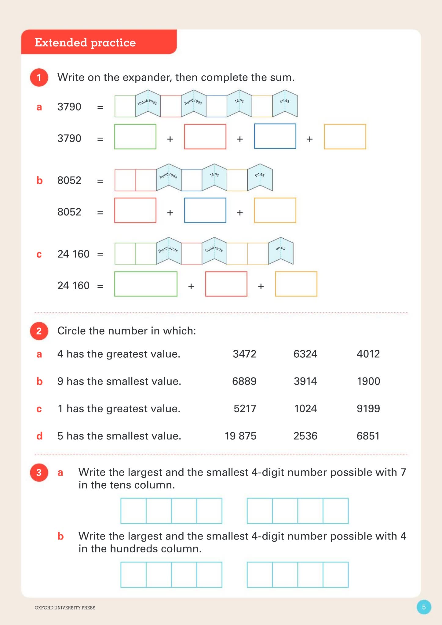 牛津IB小学数学练习册 Oxford Mathematics PYP