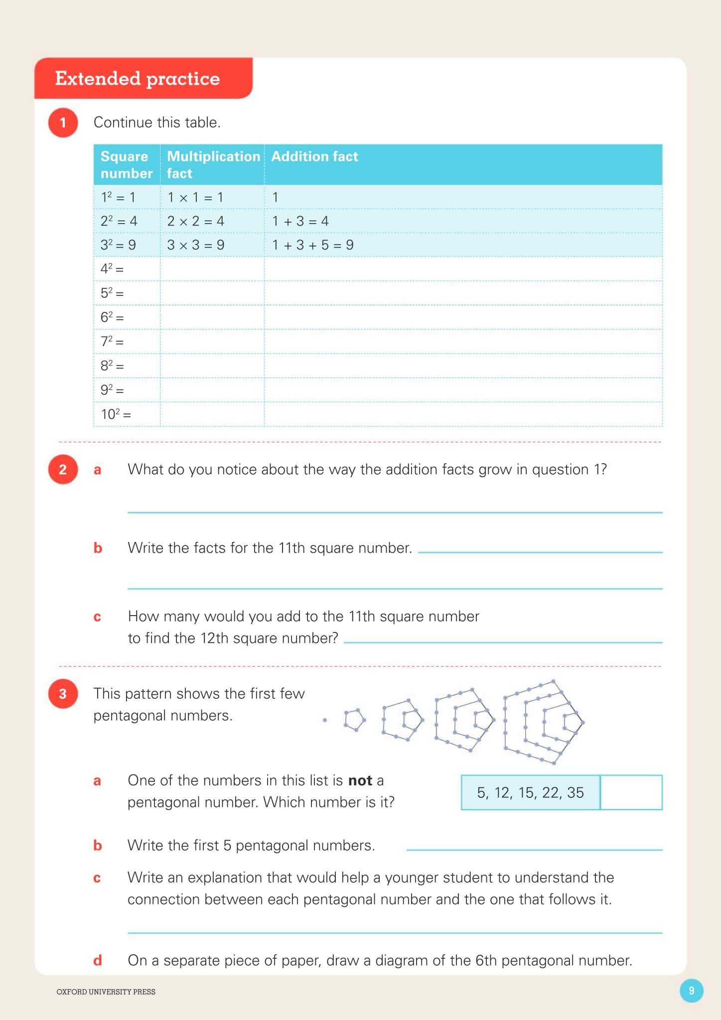 牛津IB小学数学练习册 Oxford Mathematics PYP