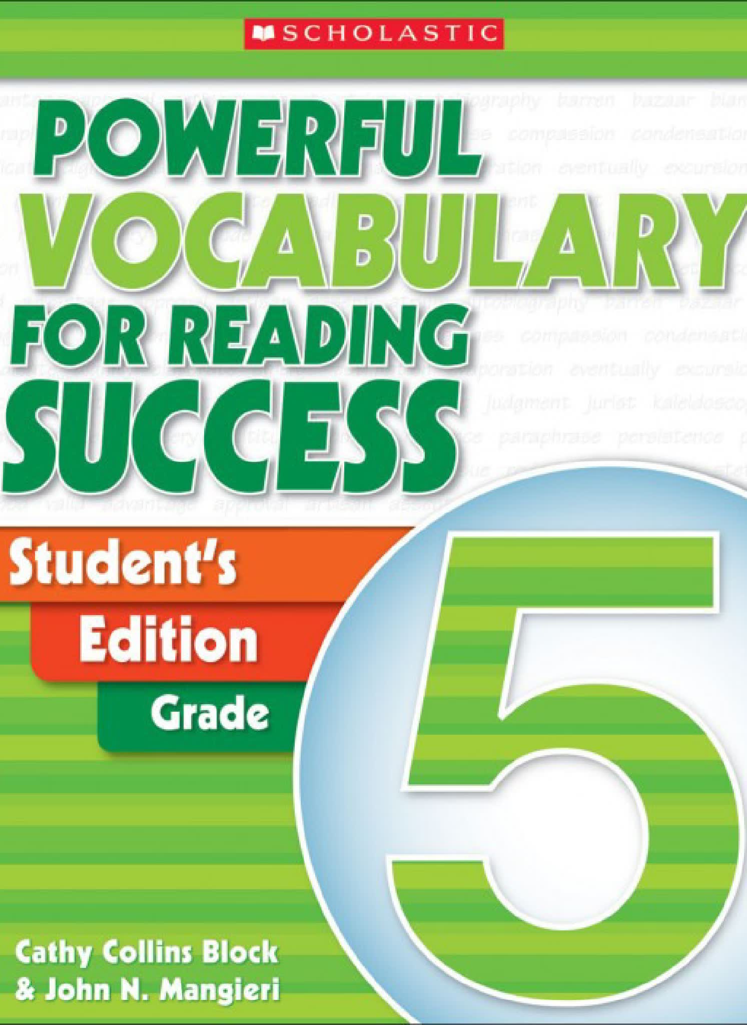 学乐词汇提升阅读理解练习册Powerful Vocabulary for Reading Success