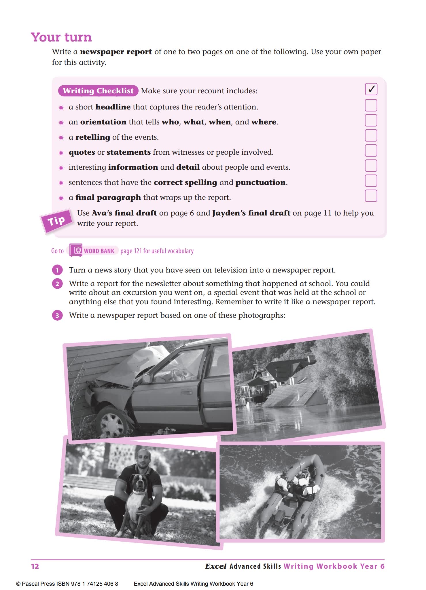 原版写作练习册Writing Workbook六册高清PDF