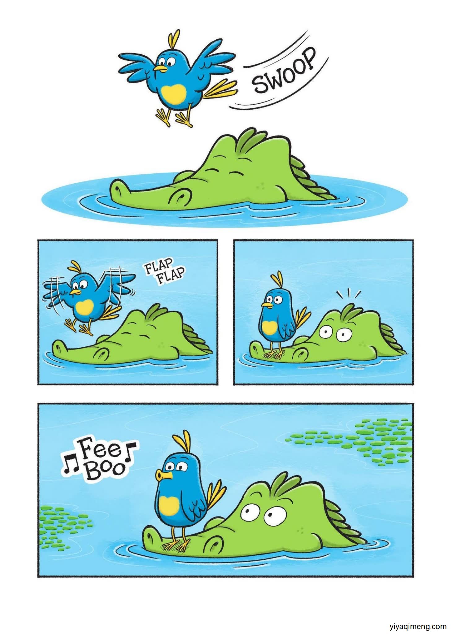 Beak & Ally Series儿童英文全彩漫画