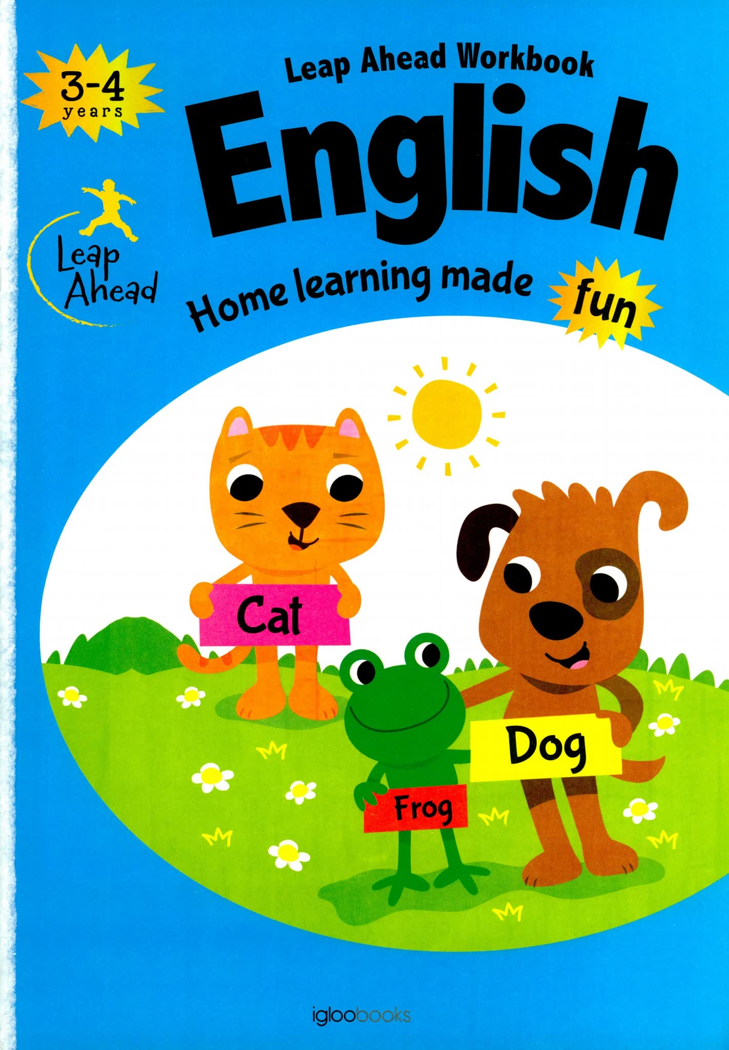英国原版幼儿启蒙练习册 Leap Ahead Workbook English&Math