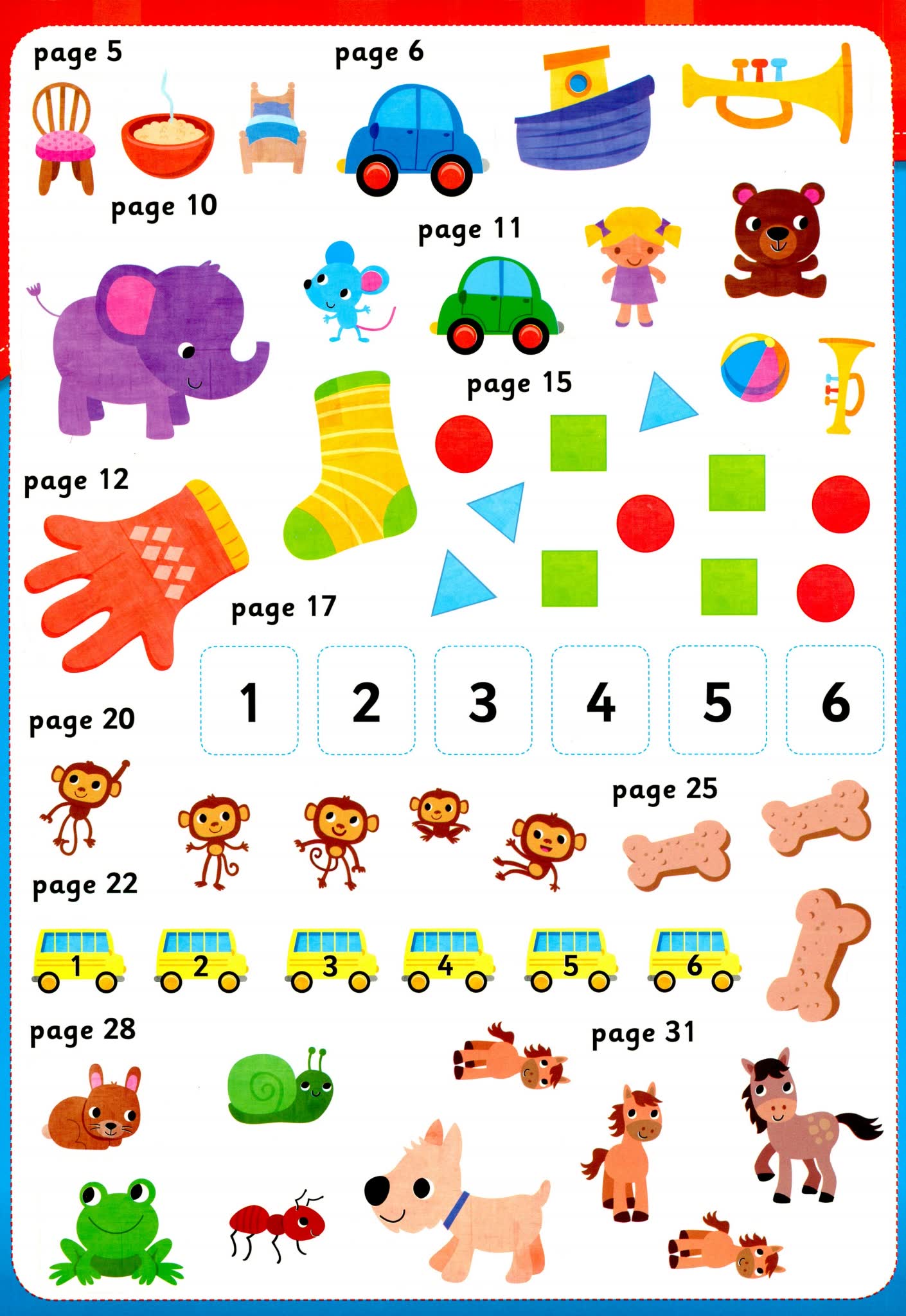 英国原版幼儿启蒙练习册 Leap Ahead Workbook English&Math