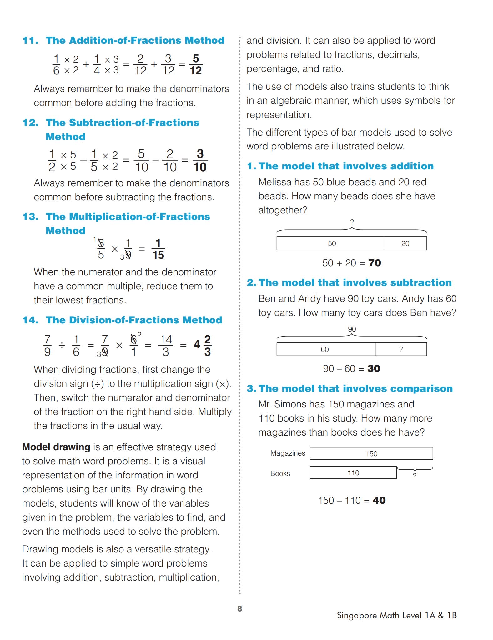 新加坡数学英文练习册Singapore Math