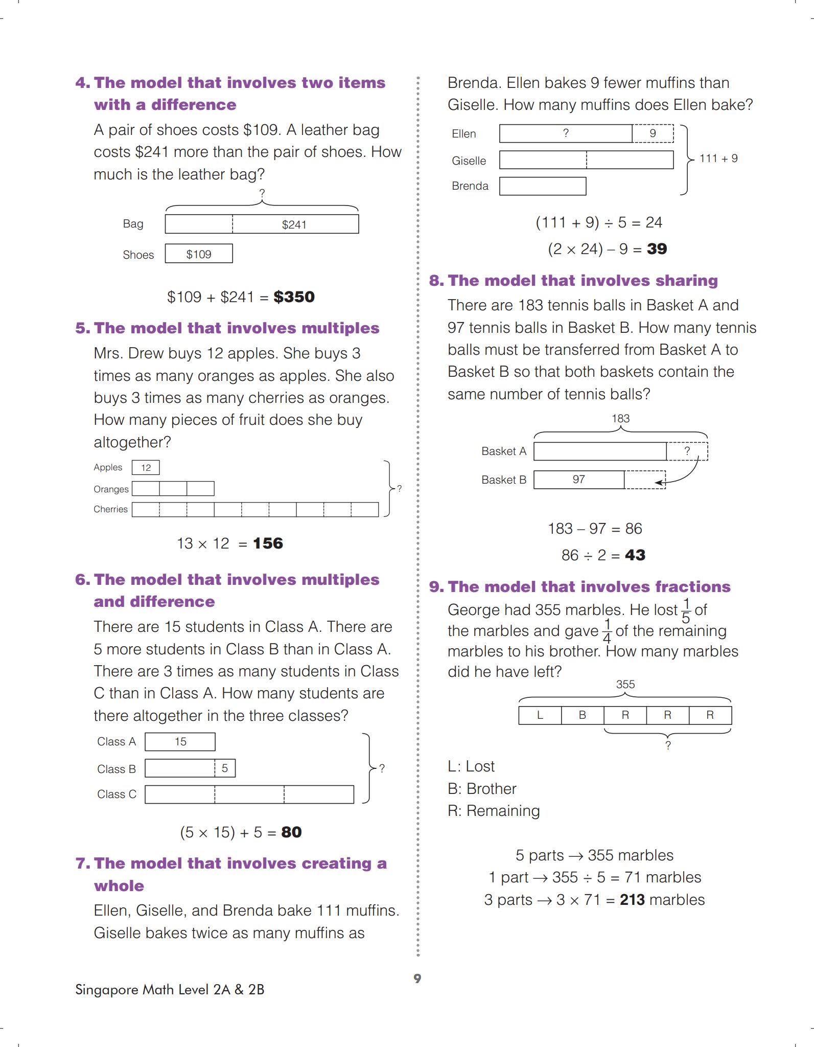 新加坡数学英文练习册Singapore Math