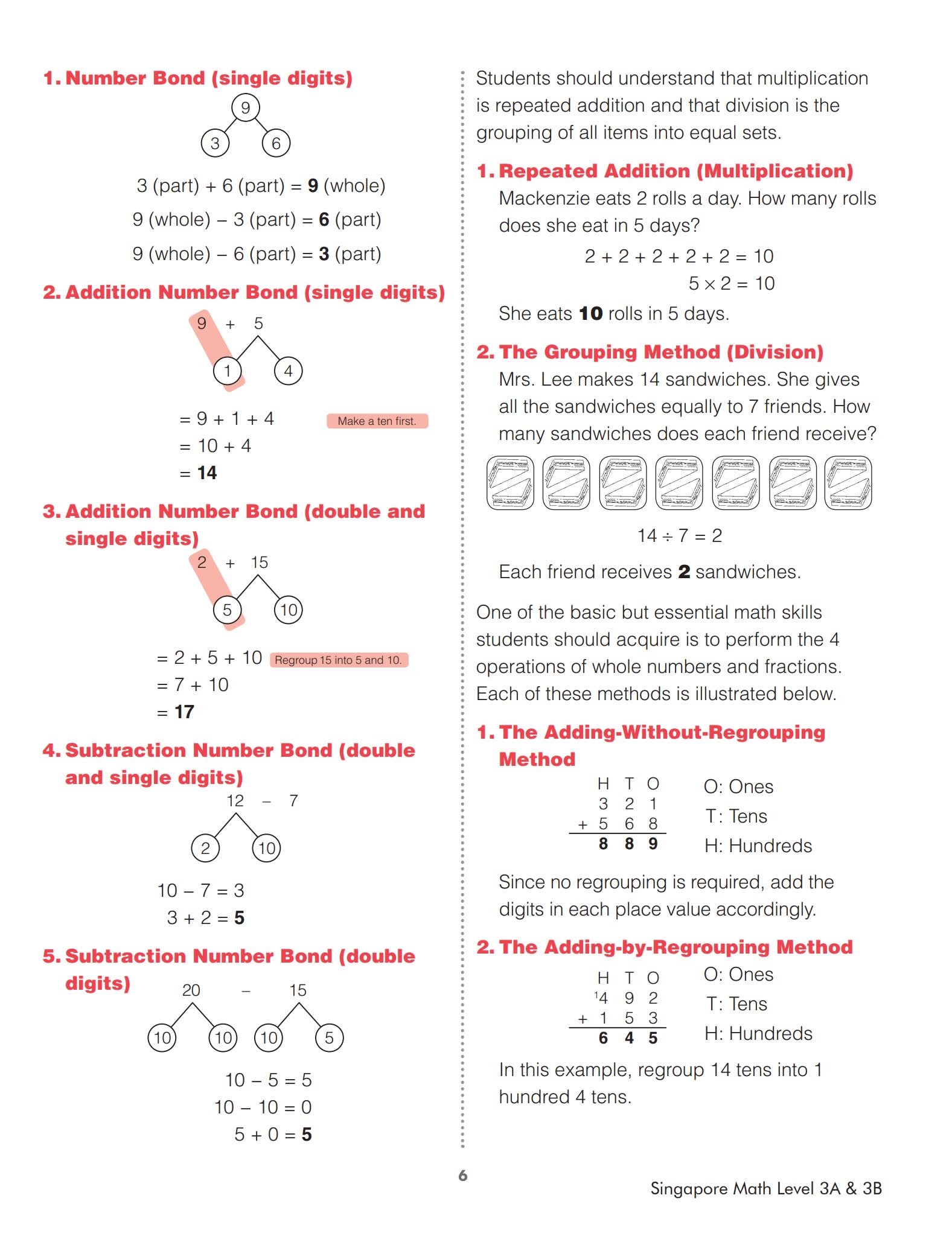 新加坡数学英文练习册Singapore Math