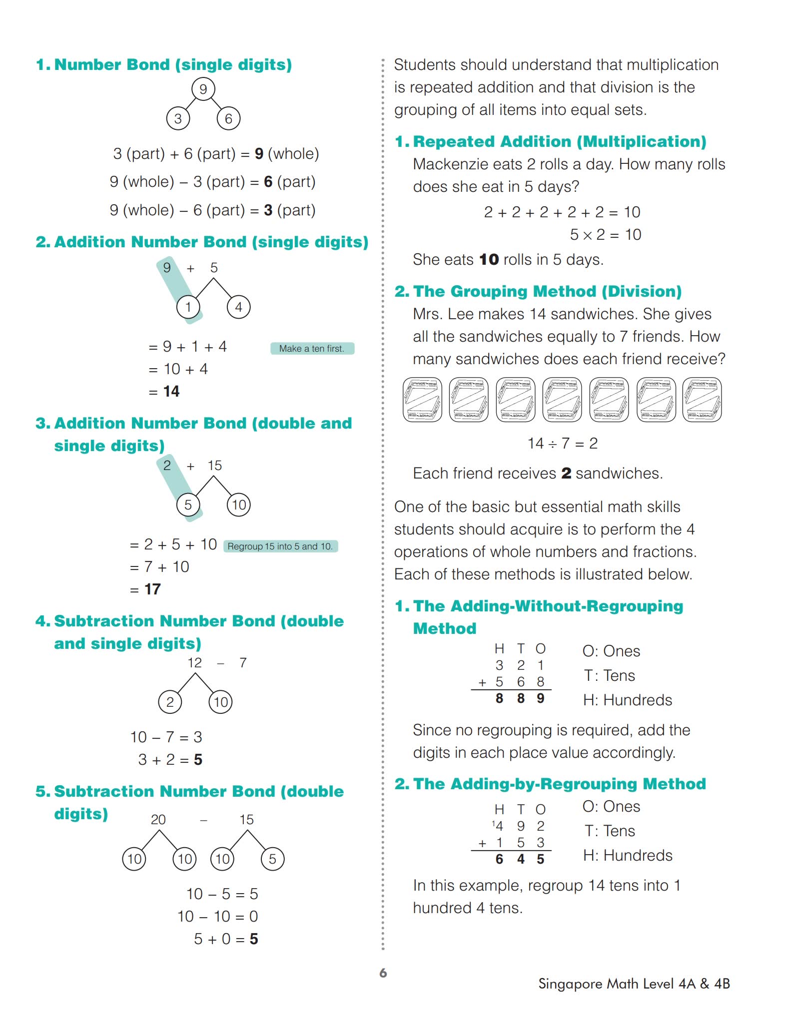新加坡数学英文练习册Singapore Math