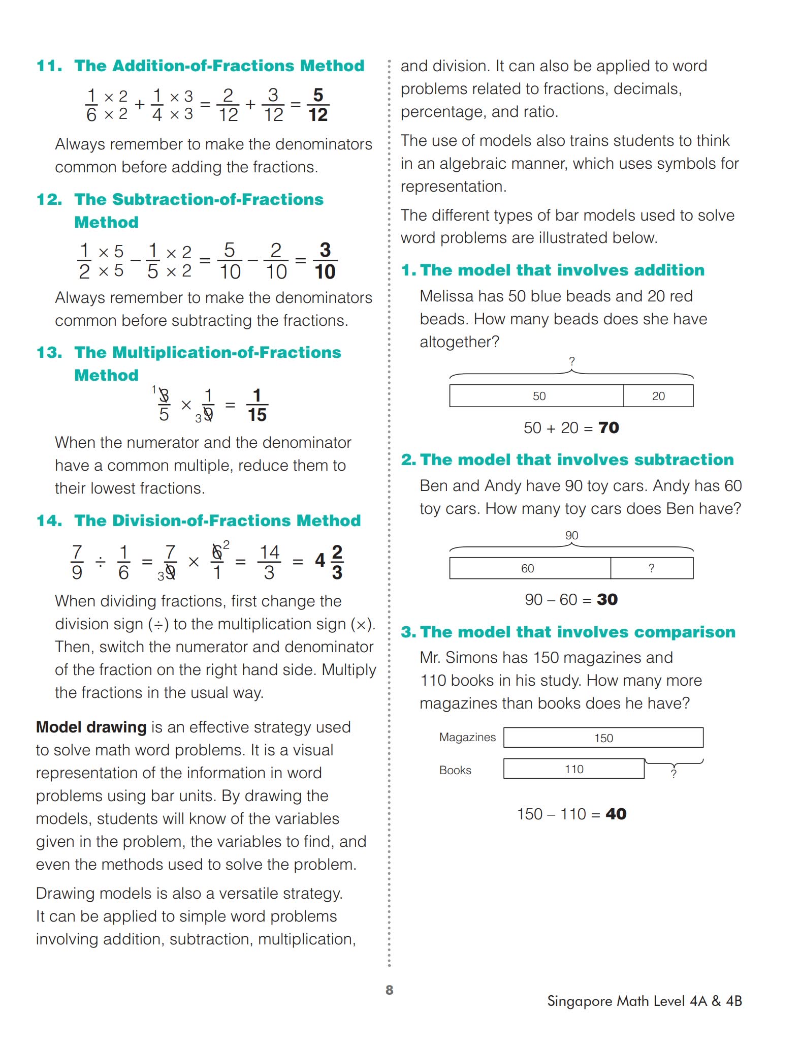 新加坡数学英文练习册Singapore Math