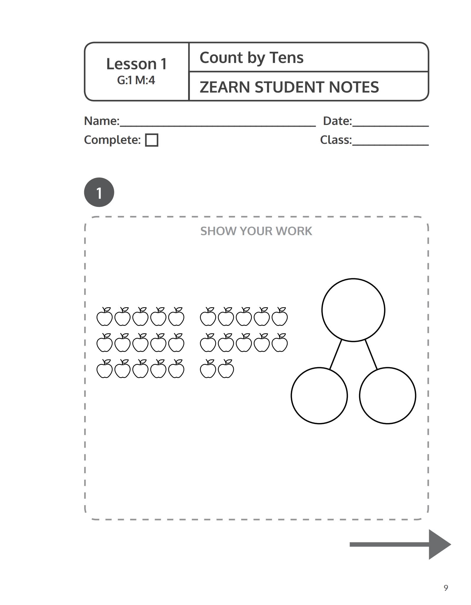 顶尖数学思维练习册 Zearn Maths
