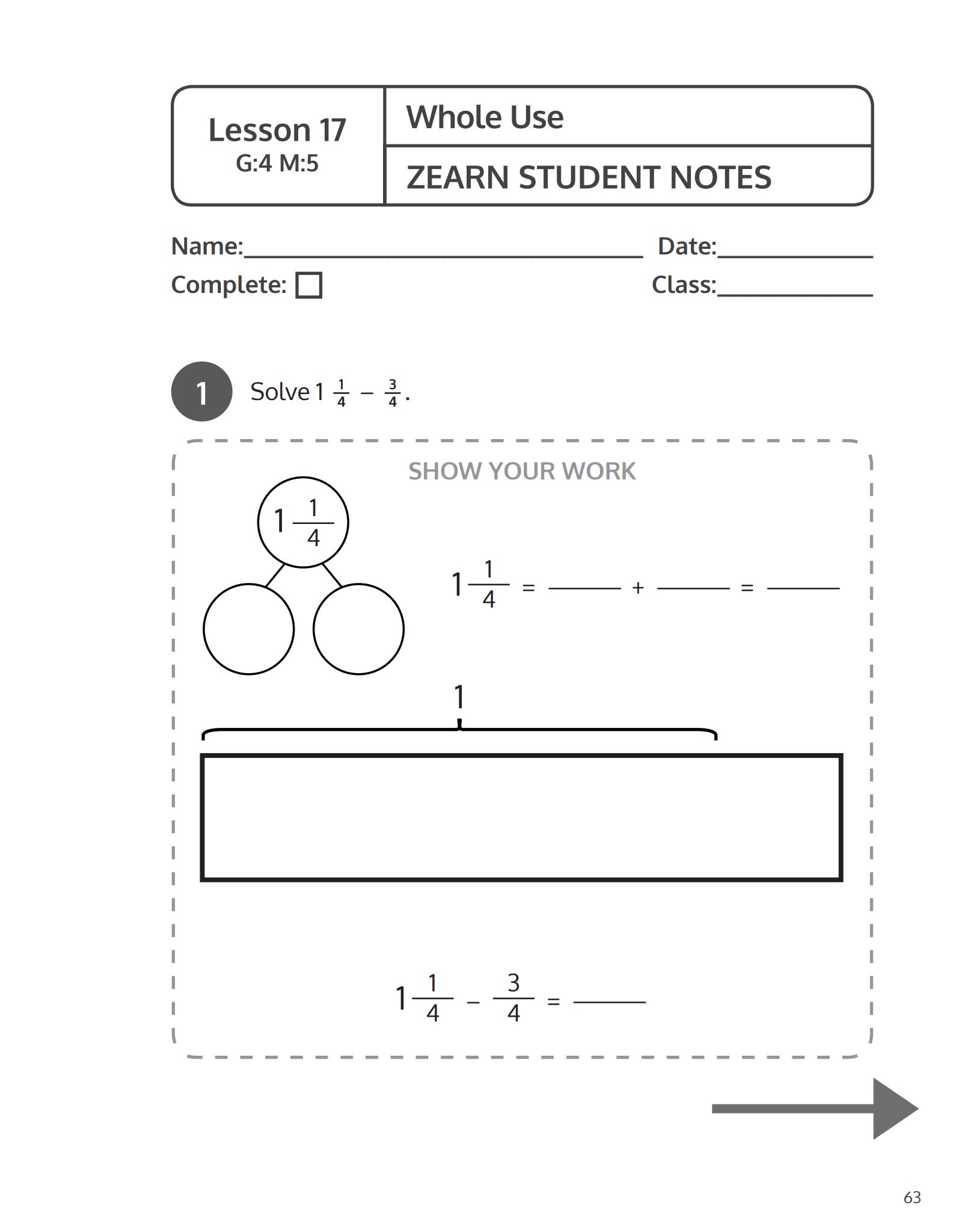 顶尖数学思维练习册 Zearn Maths