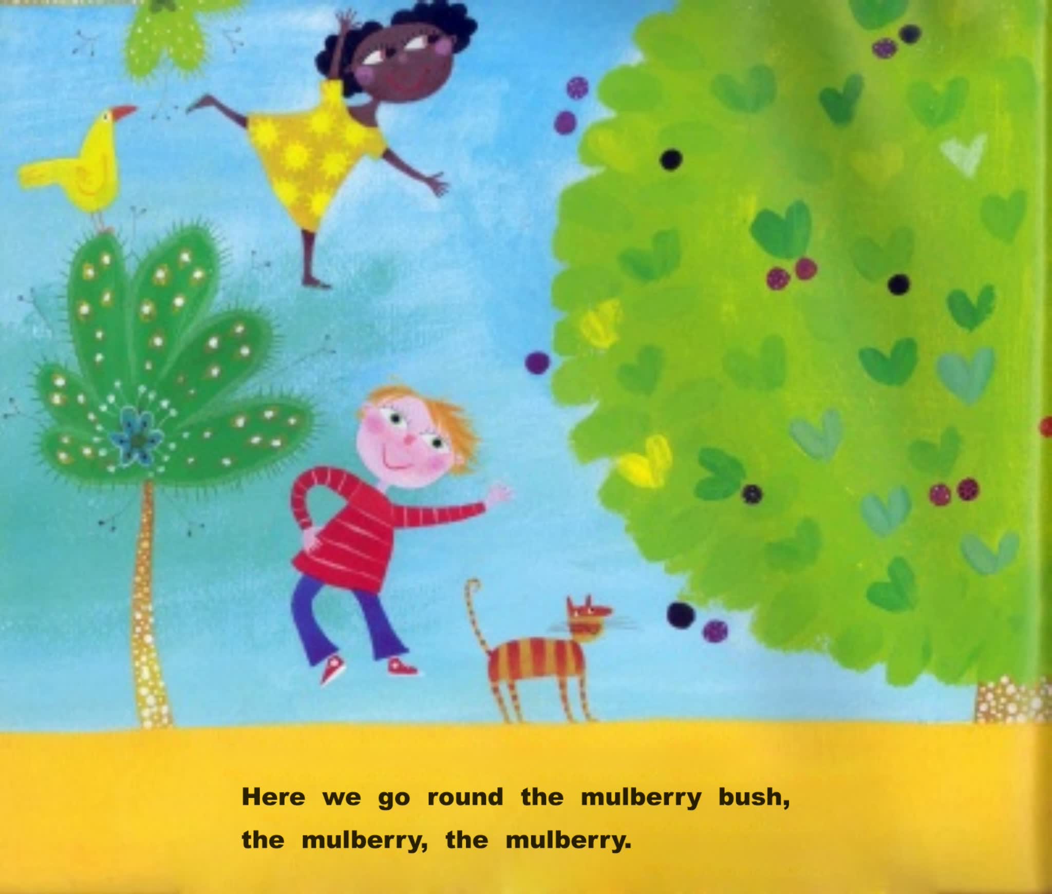 经典英文儿歌图画书Barefoot Books