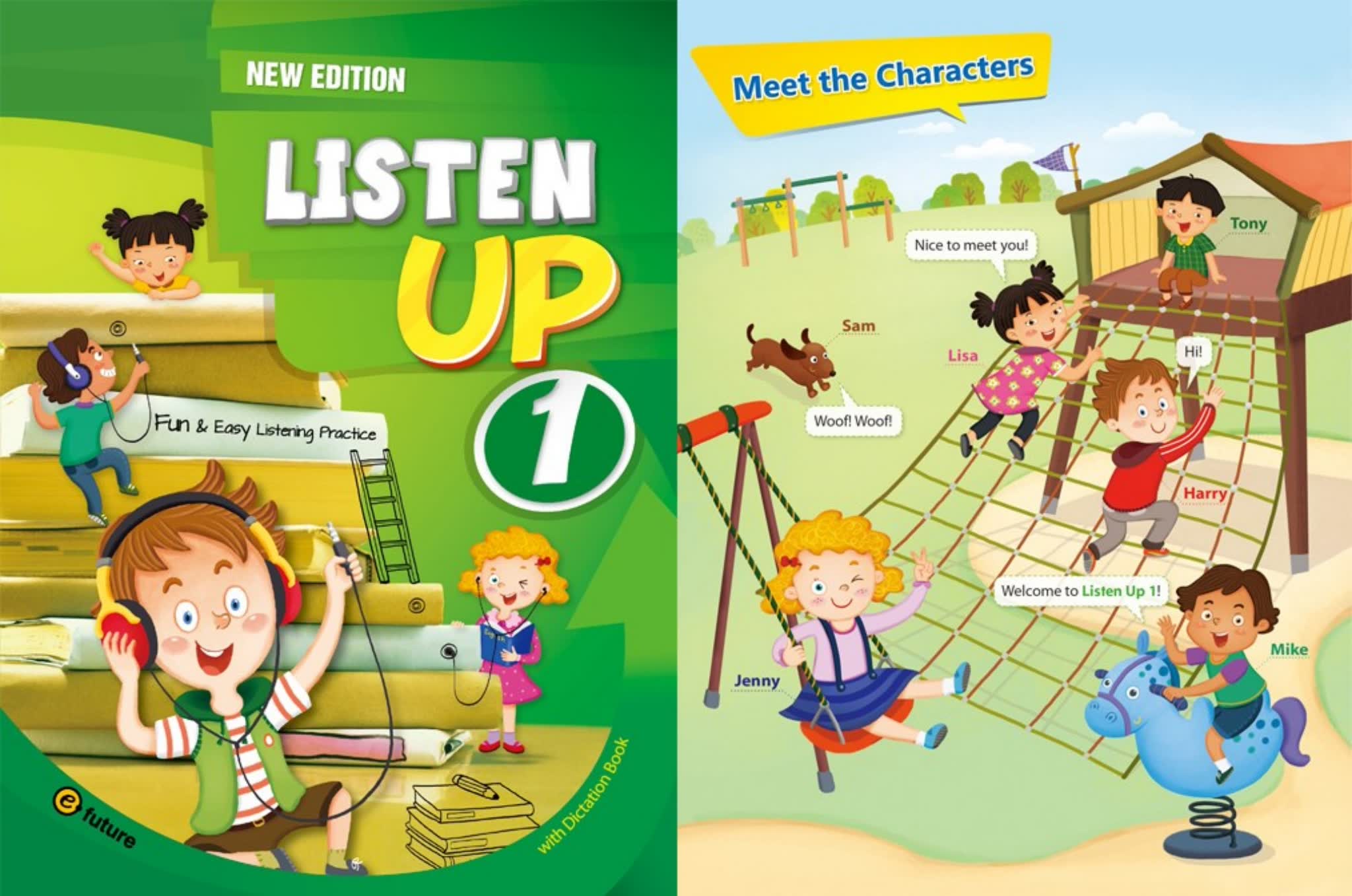 磨耳朵的少儿听力训练教材《Listen up》
