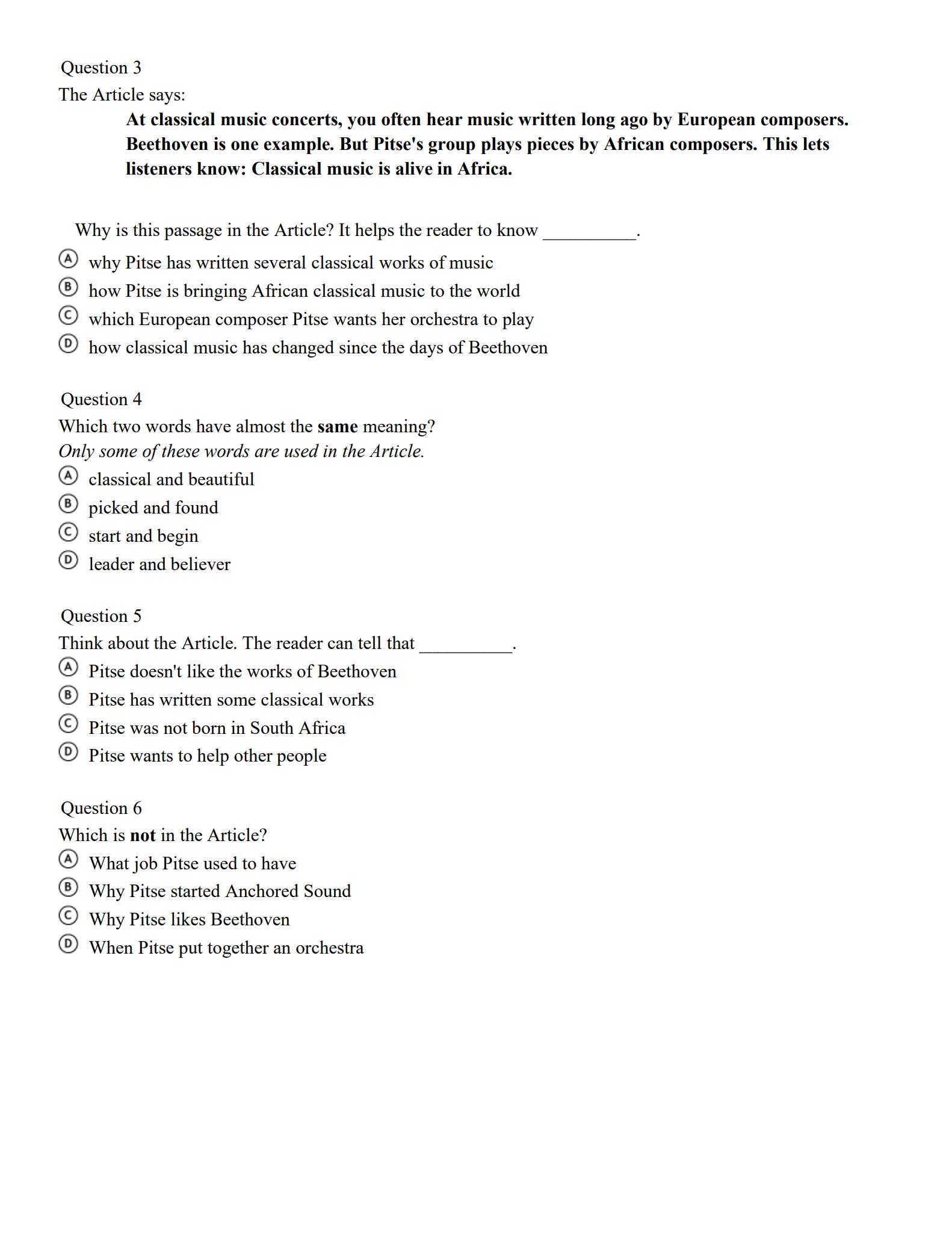 Achieve 3000全套阅读理解