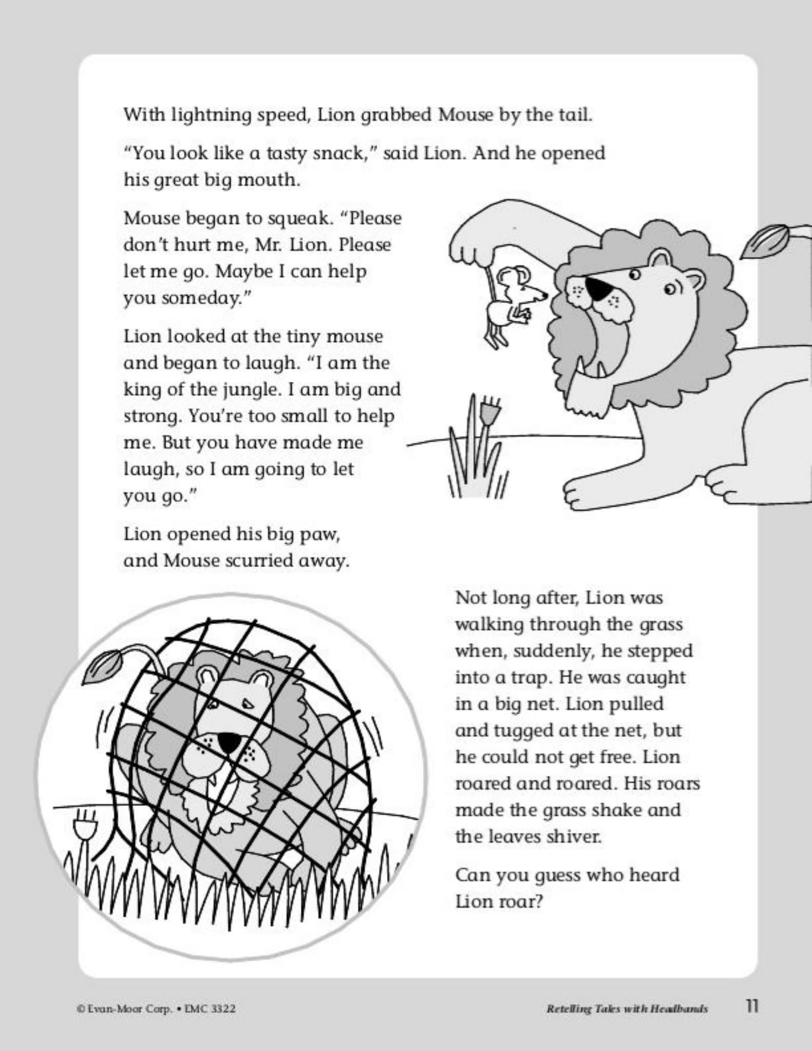 经典童话复述表演故事书Retelling Tales with Headbands
