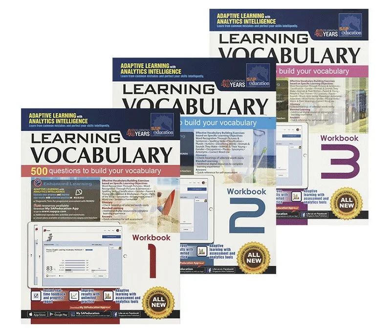 SAP Learning Vocabulary 新加坡词汇练习册