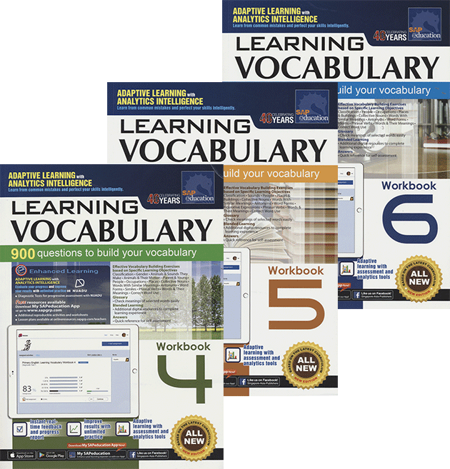 SAP Learning Vocabulary 新加坡词汇练习册