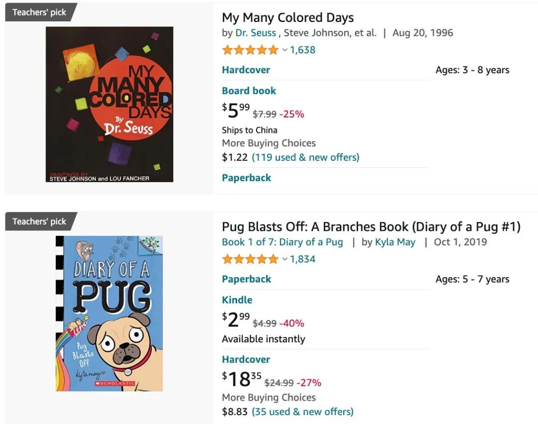 学乐大树系列Diary of a Pug 哈巴狗日记绘本4册