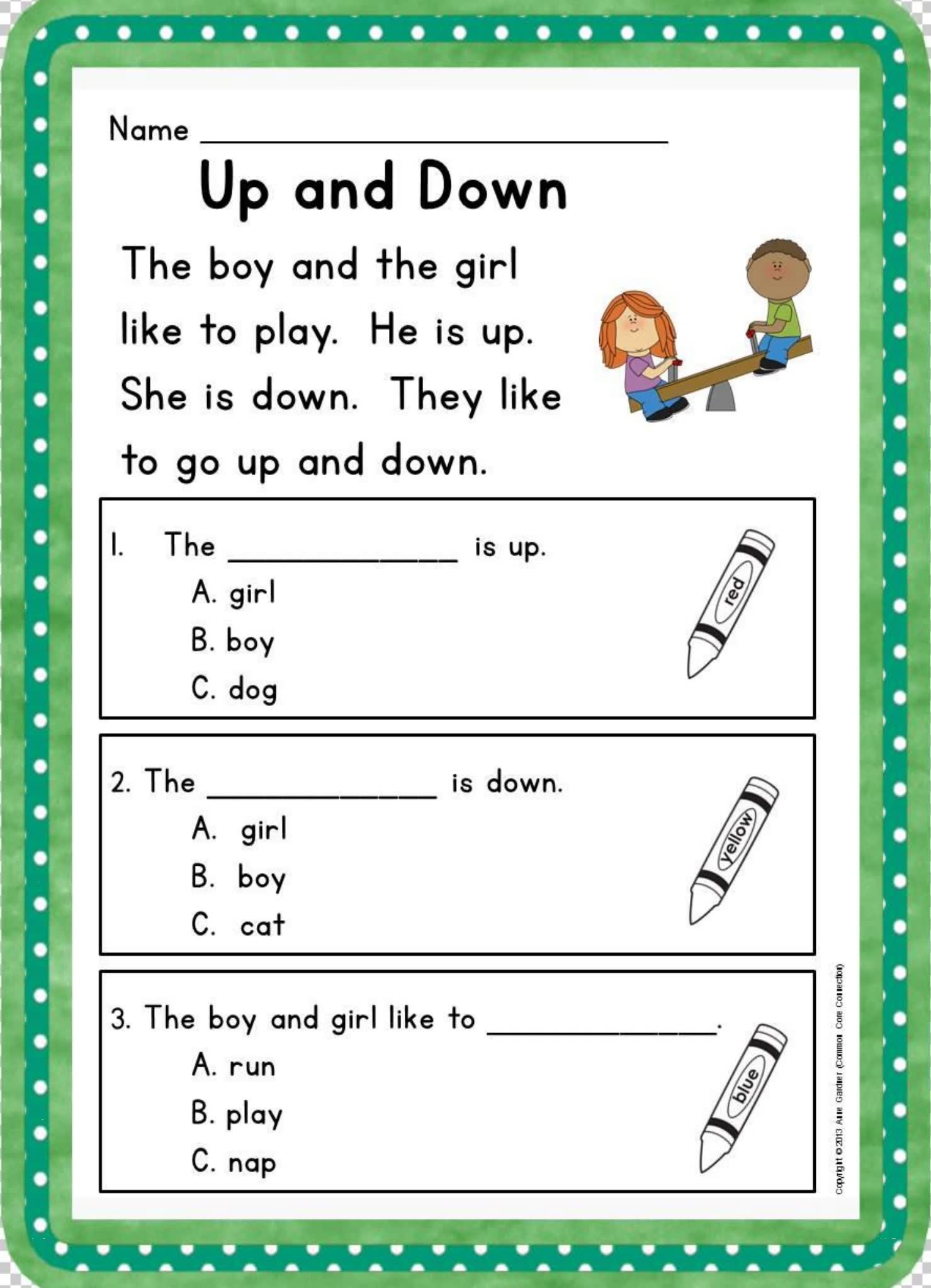 阅读理解训练纸Guided Reading