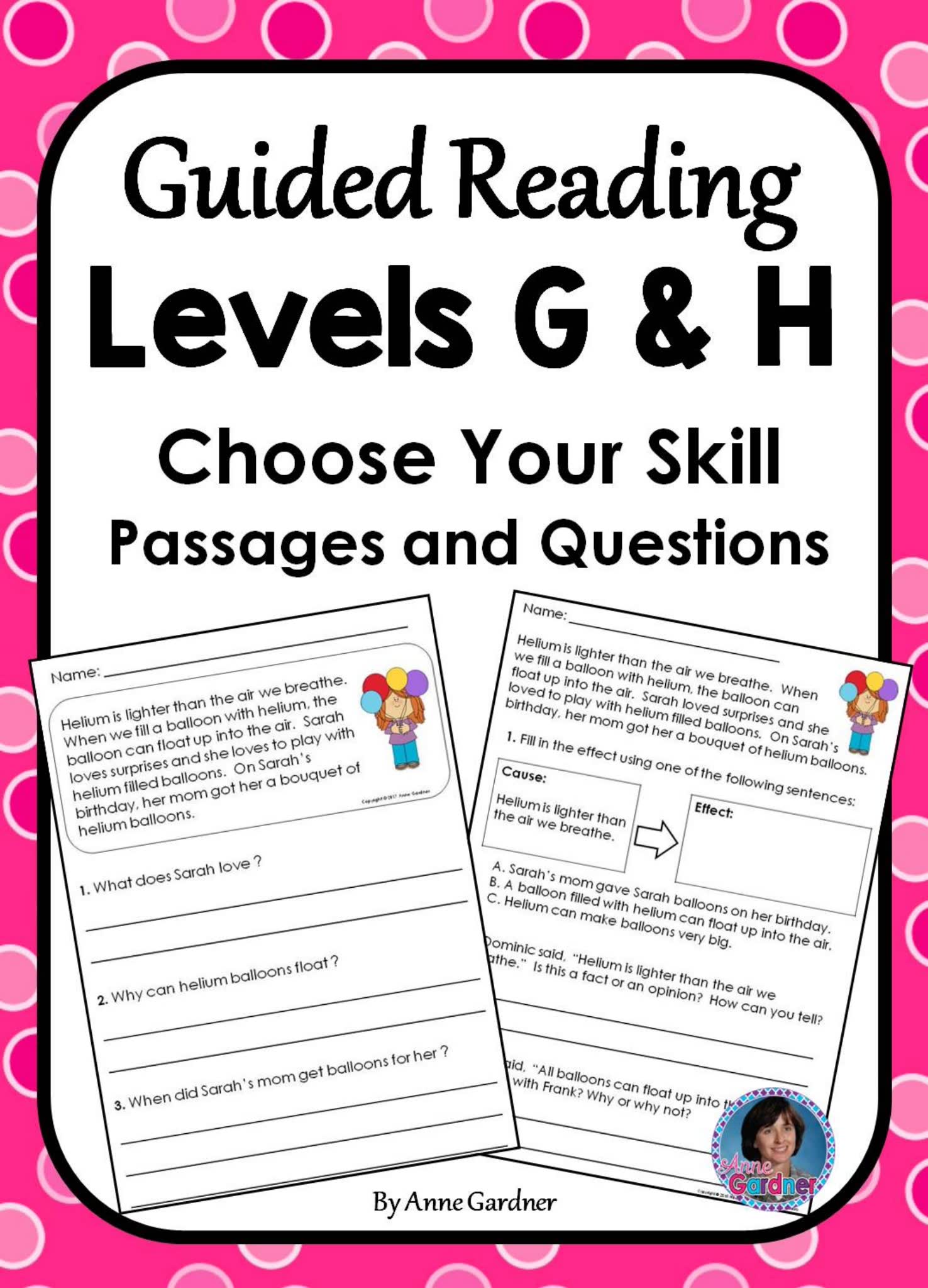 阅读理解训练纸Guided Reading
