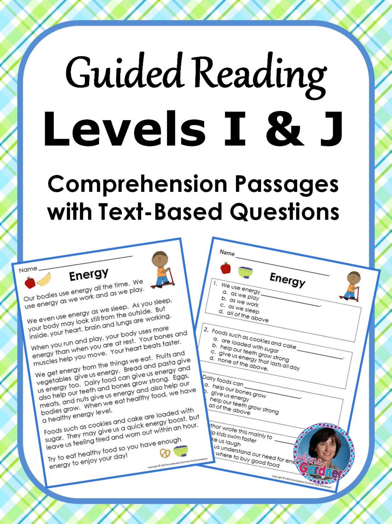 阅读理解训练纸Guided Reading