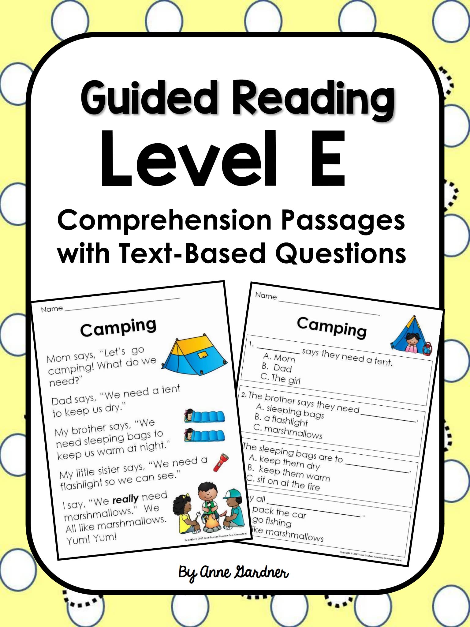 阅读理解训练纸Guided Reading