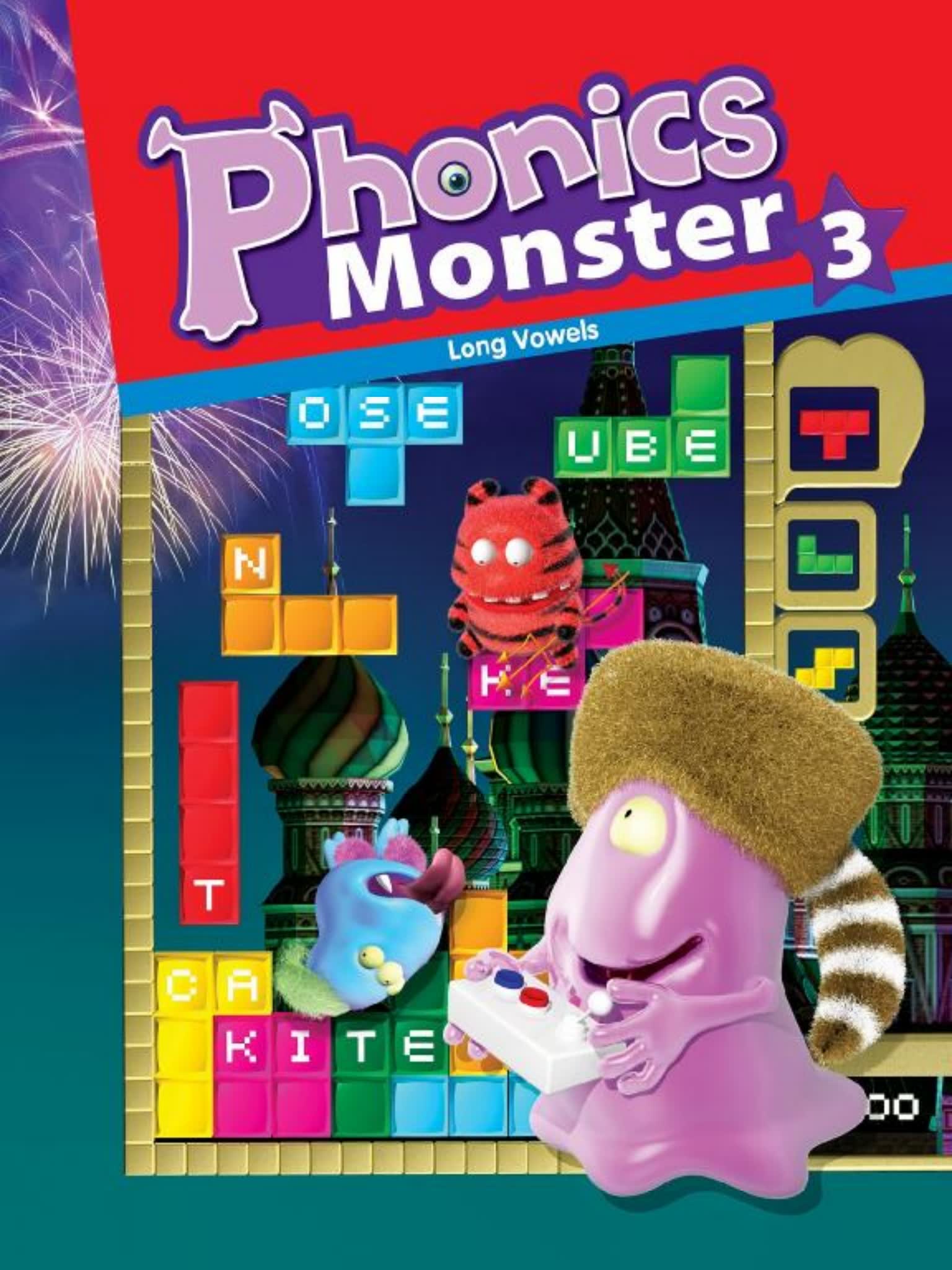 小怪兽自然拼读教材Phonics Monster