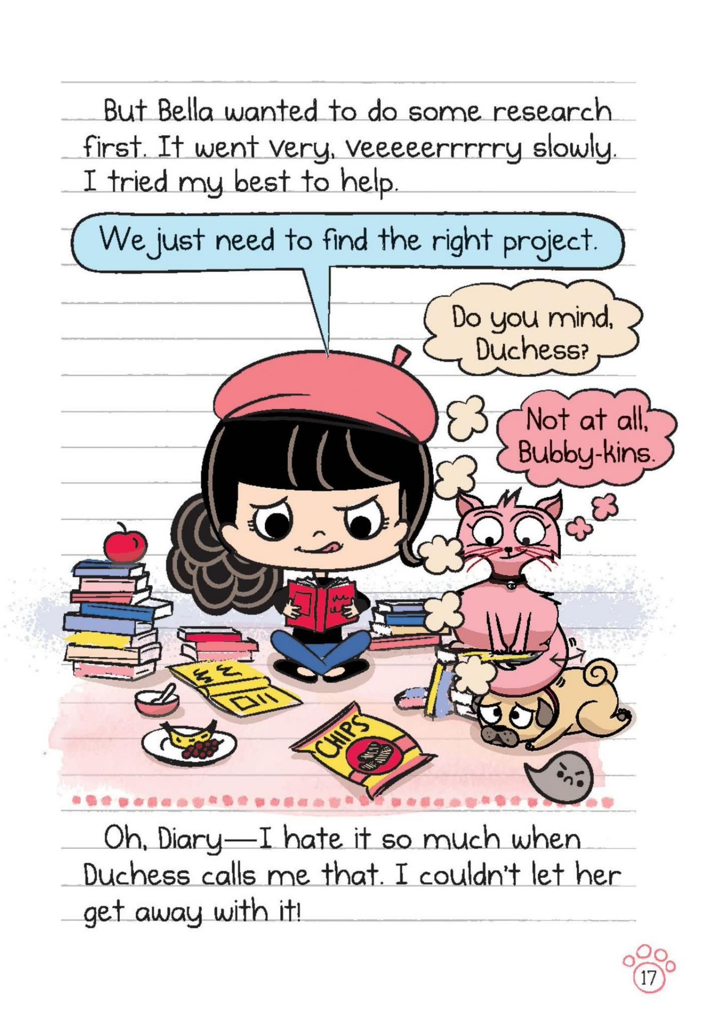 学乐大树系列Diary of a Pug 哈巴狗日记绘本4册