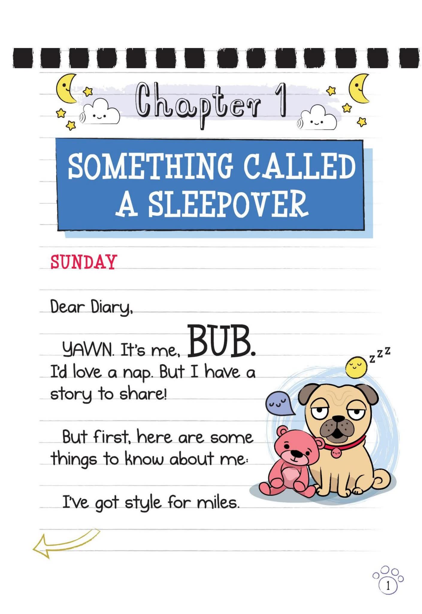 学乐大树系列Diary of a Pug 哈巴狗日记绘本4册