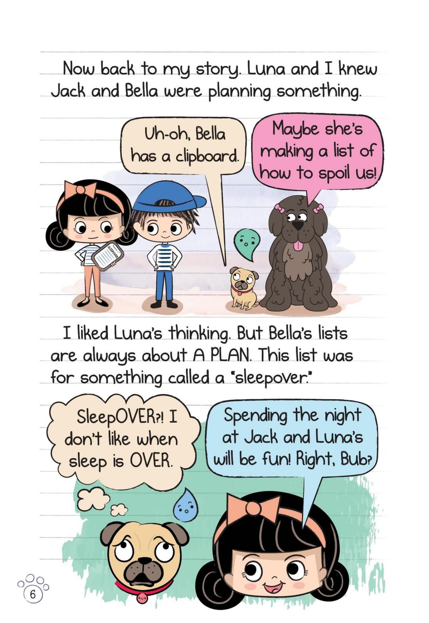 学乐大树系列Diary of a Pug 哈巴狗日记绘本4册