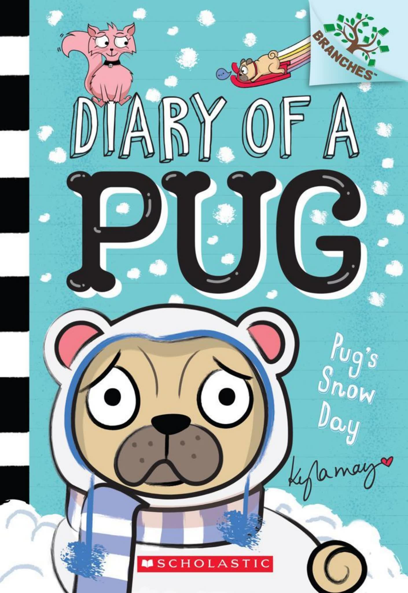 学乐大树系列Diary of a Pug 哈巴狗日记绘本4册