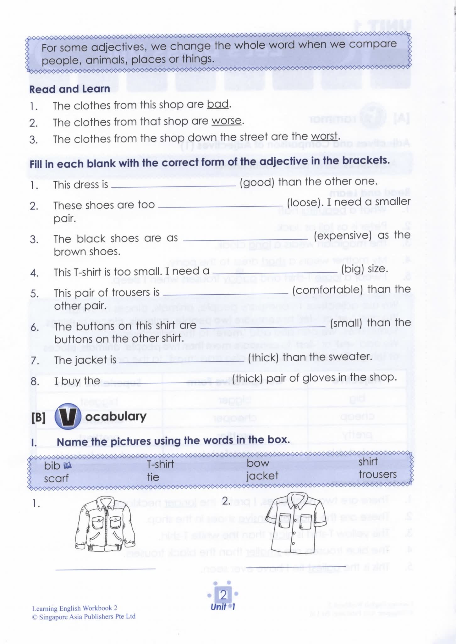 新加坡英语练习册 SAP Learning English